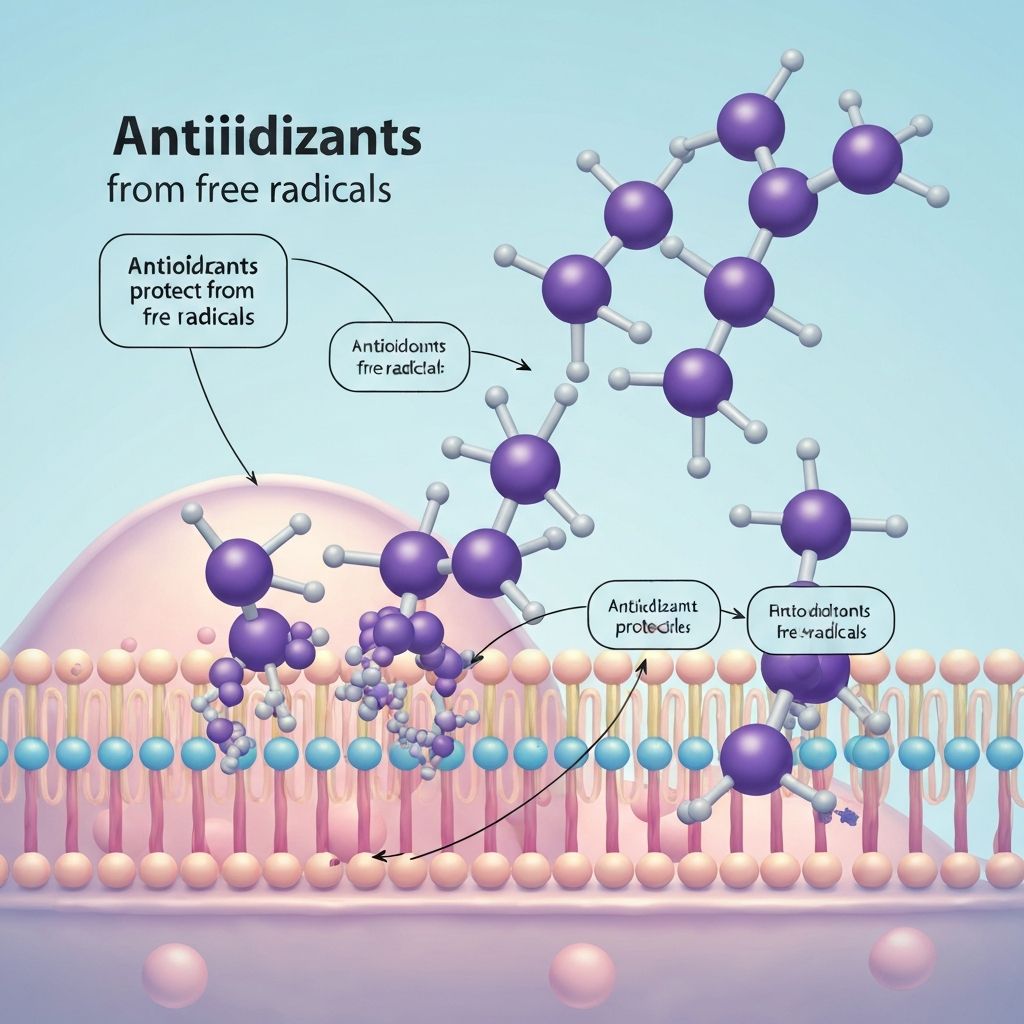 Роля на антиоксидантите на клетъчно ниво